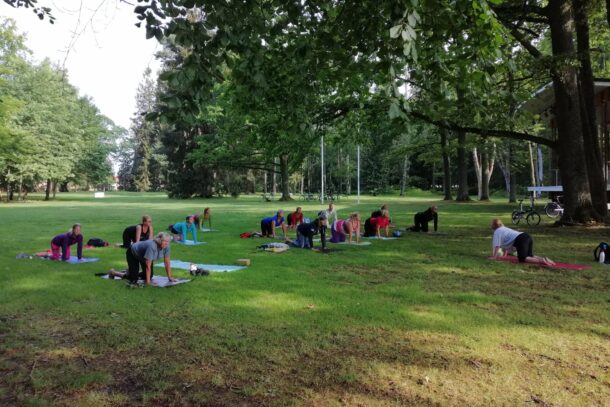 Sommarträning -Parkträning